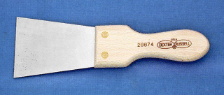 PUTTY KNIVES & SCRAPERS Dexter 050890 28874 3 7/8"X 3" TROUGH SCRAPER 12/BX Industrial Cutting Tools 50890