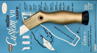 LINOLEUM KNIVES Dexter 052300 7 CUSTOM HANDLE 6/BX Industrial Cutting Tools 52300